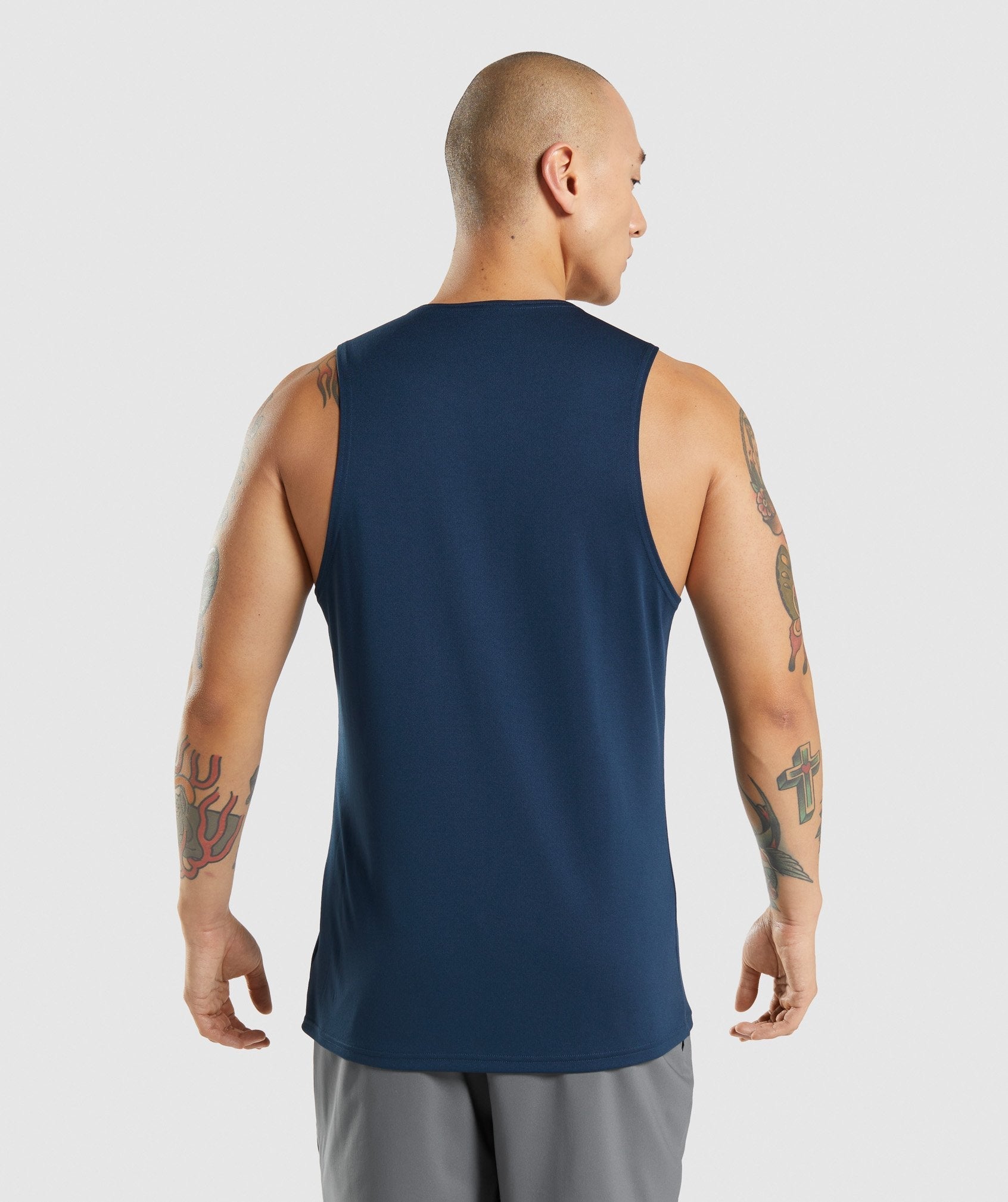 Gymshark Arrival Tank Navy