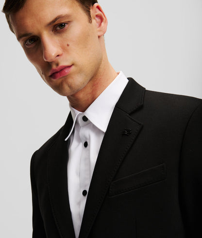 Karl Lagerfeld Tailored Punto Pants Black
