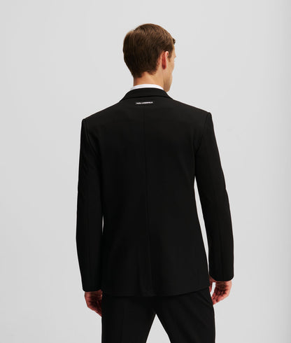 Karl Lagerfeld Tailored Punto Jacket Black