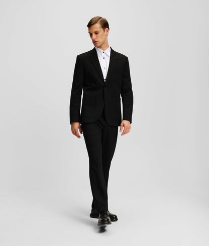 Karl Lagerfeld Tailored Punto Jacket Black