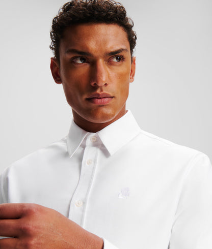 Karl Lagerfeld Kameo Oxford Shirt White