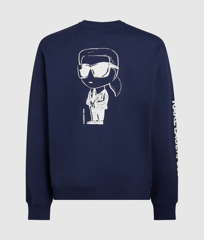 Karl Lagerfeld Ikon Sweatshirt Medieval Blue