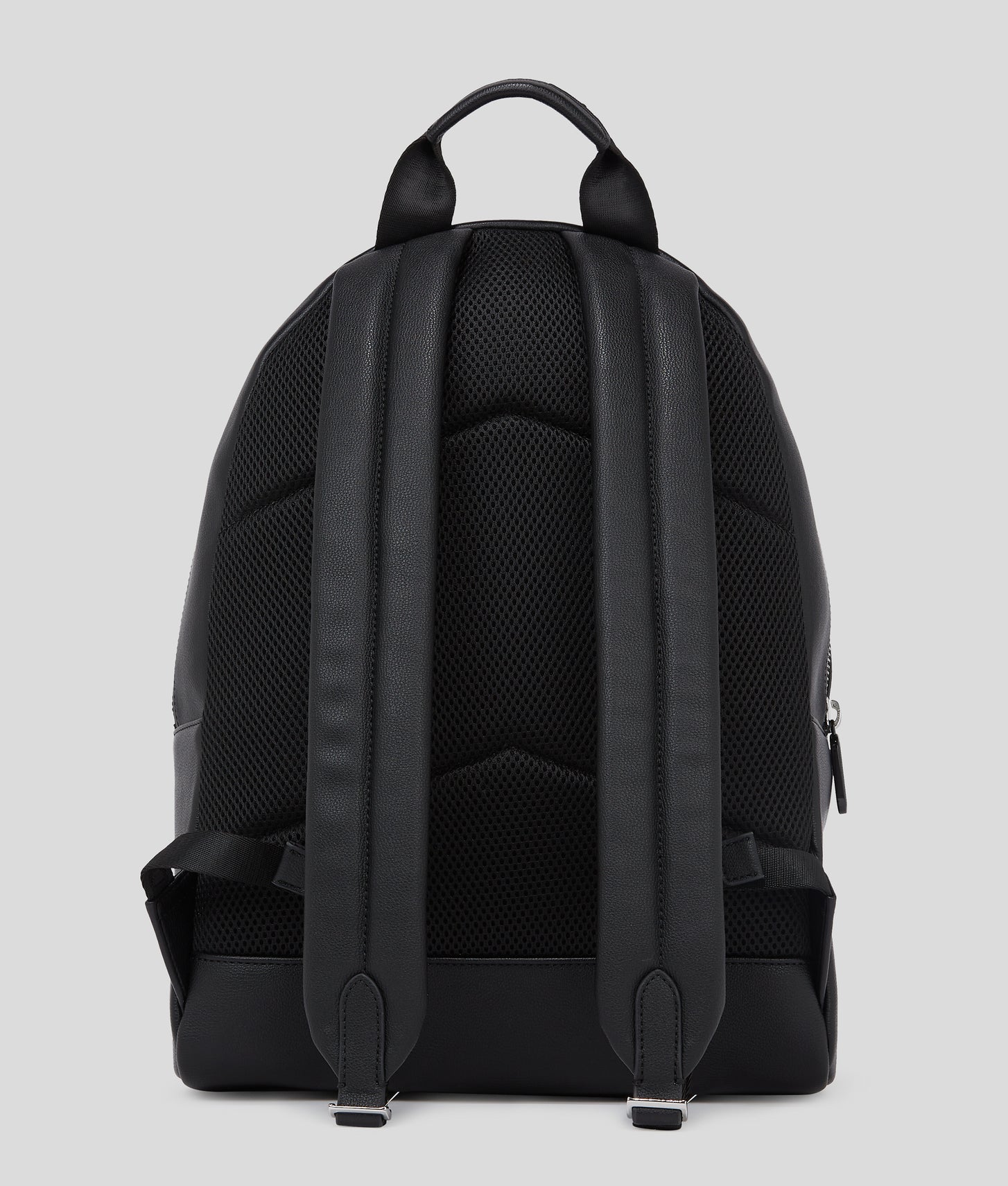 KarlLagerfeld Faux-Leather Backpack Black