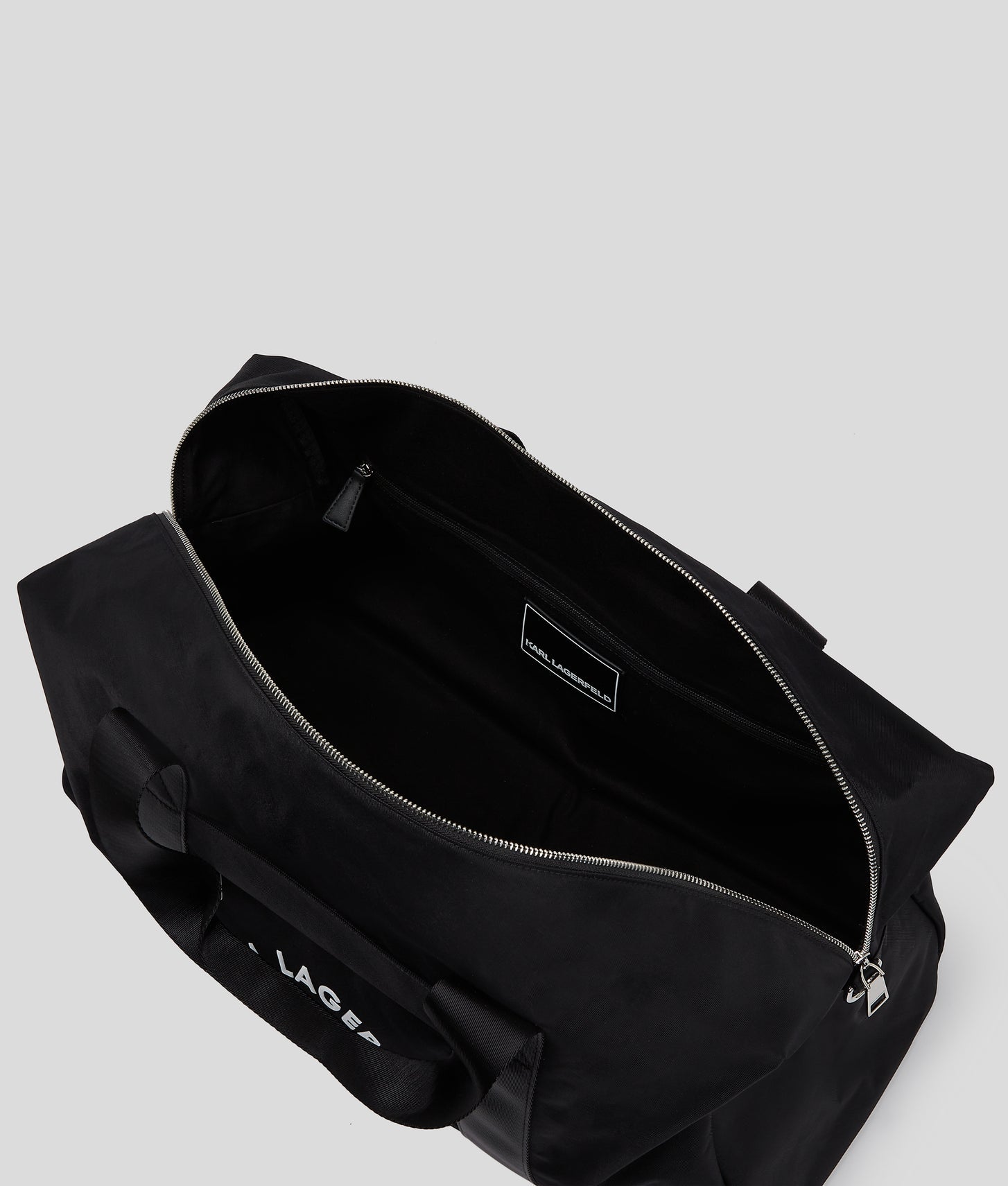 KarlLagerfeld Rue St-Guillaume Weekender Bag Black