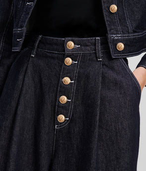 KarlLagerfeld Kcircle Perforated Small Tote Bag Trench Beige