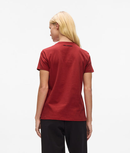 KarlLagerfeld Ikon All-Over-Print Tote Bag Black