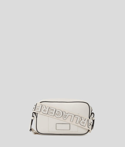 KarlLagerfeld Kcircle Perforated Crossbody Bag Cement