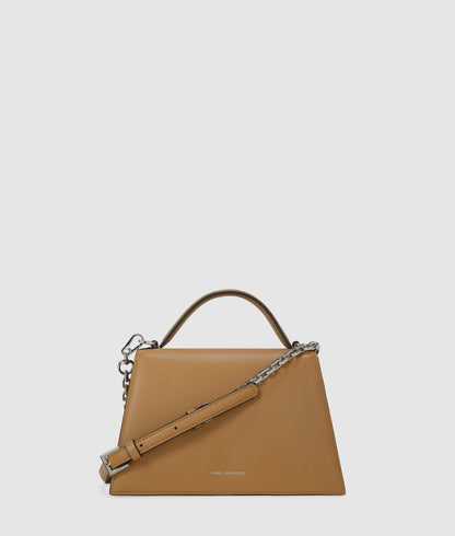 KarlLagerfeld Ksignature Medium Crossbody Bag Caramel