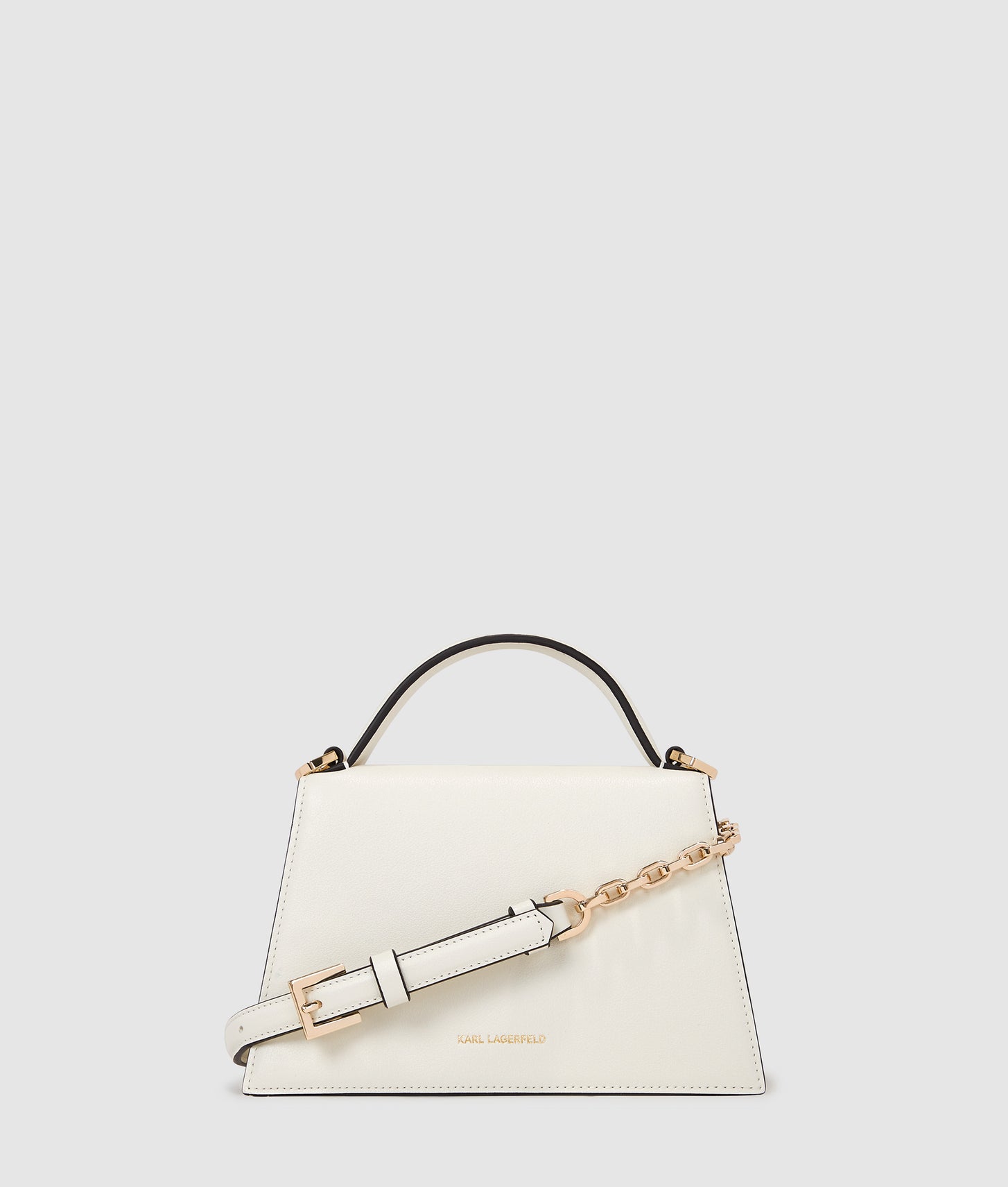 KarlLagerfeld Ksignature Small Crossbody Bag Off White