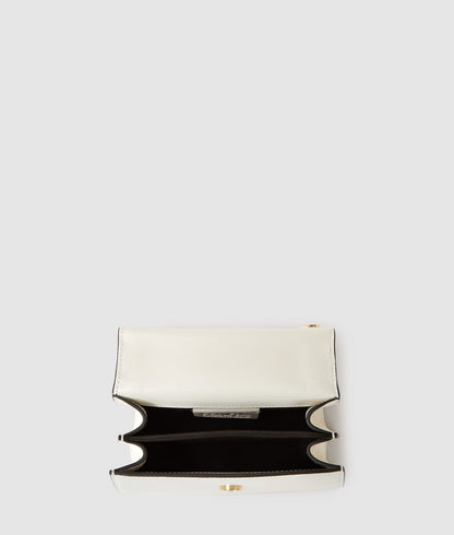 KarlLagerfeld Ksignature Small Crossbody Bag Off White