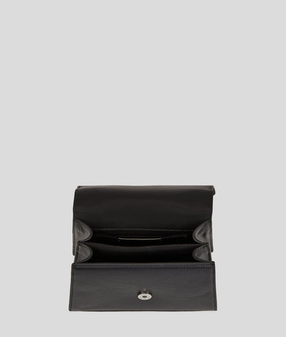 KarlLagerfeld Ksignature Small Crossbody Bag Black-Nickel