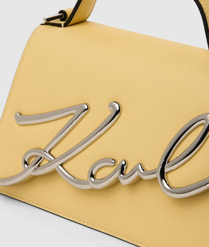 KarlLagerfeld Ksignature Small Crossbody Bag Sunlight