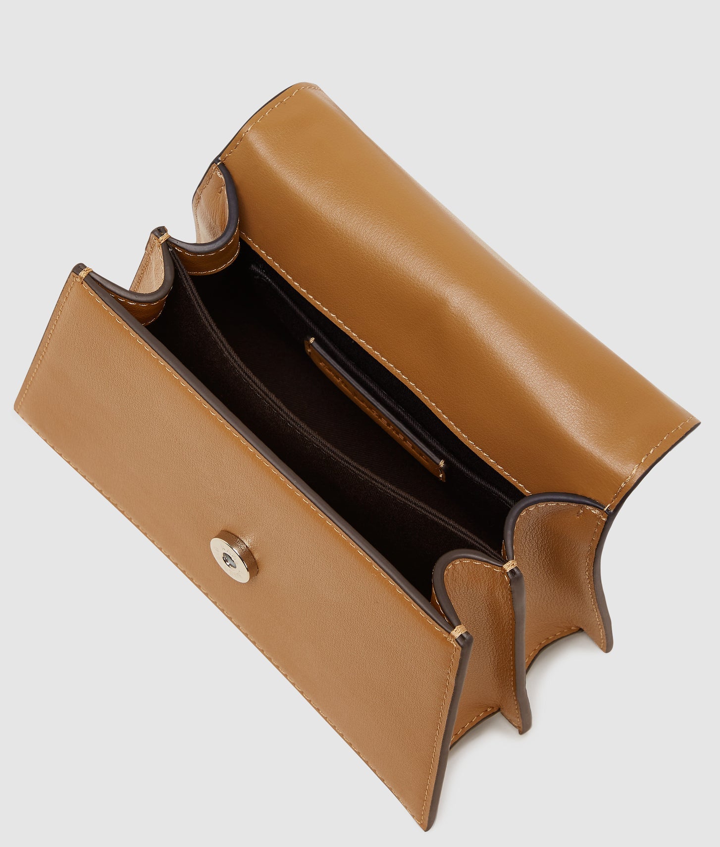 KarlLagerfeld Ksignature Small Crossbody Bag Caramel