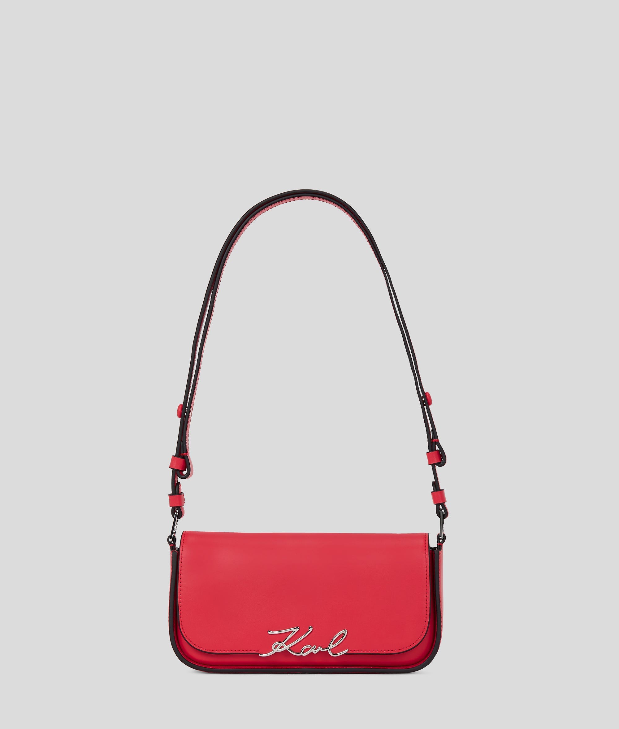 KarlLagerfeld Ksignature Two-Way Crossbody Bag Hibiscus