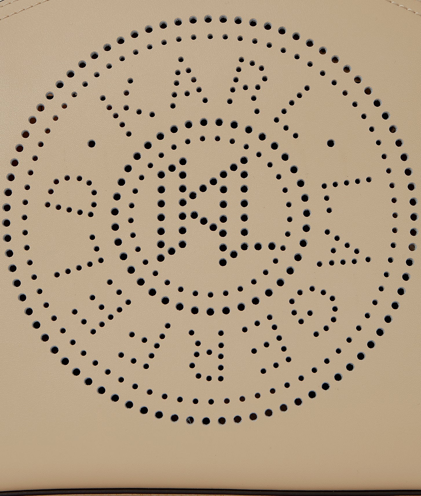 KarlLagerfeld Kcircle Perforated Small Tote Bag Trench Beige