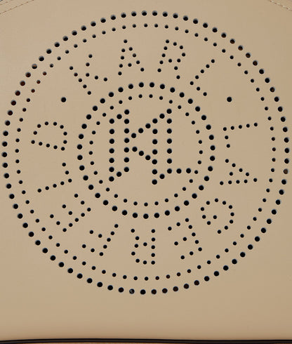 KarlLagerfeld Kcircle Perforated Small Tote Bag Trench Beige