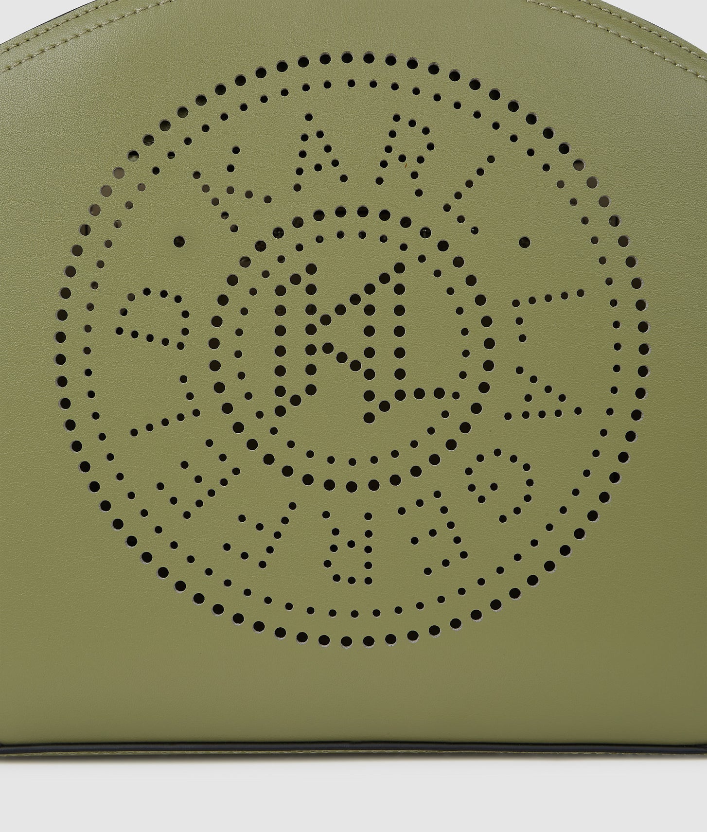 KarlLagerfeld Kcircle Perforated Small Tote Bag Cedar