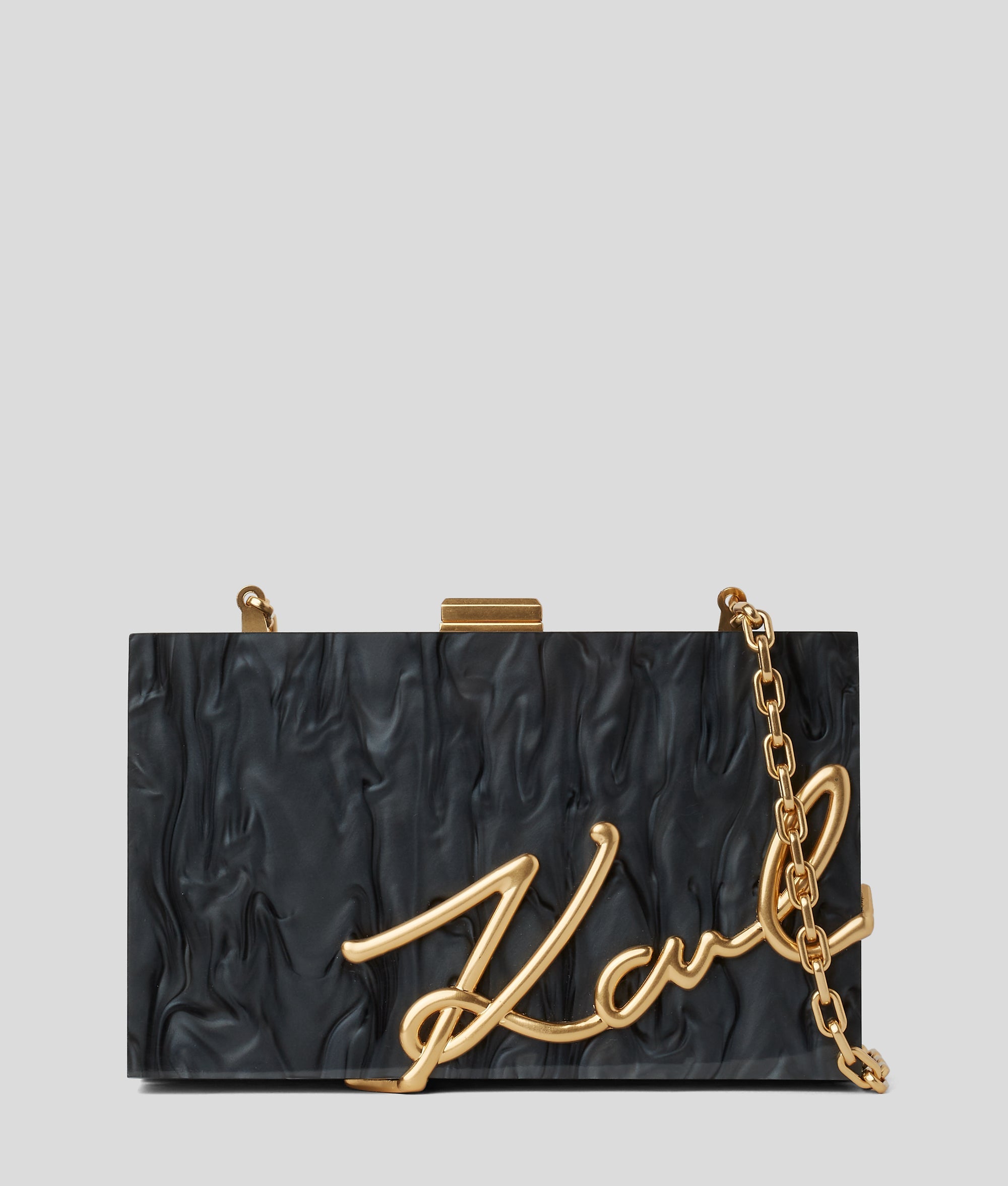 KarlLagerfeld Ksoirée Clutch Black