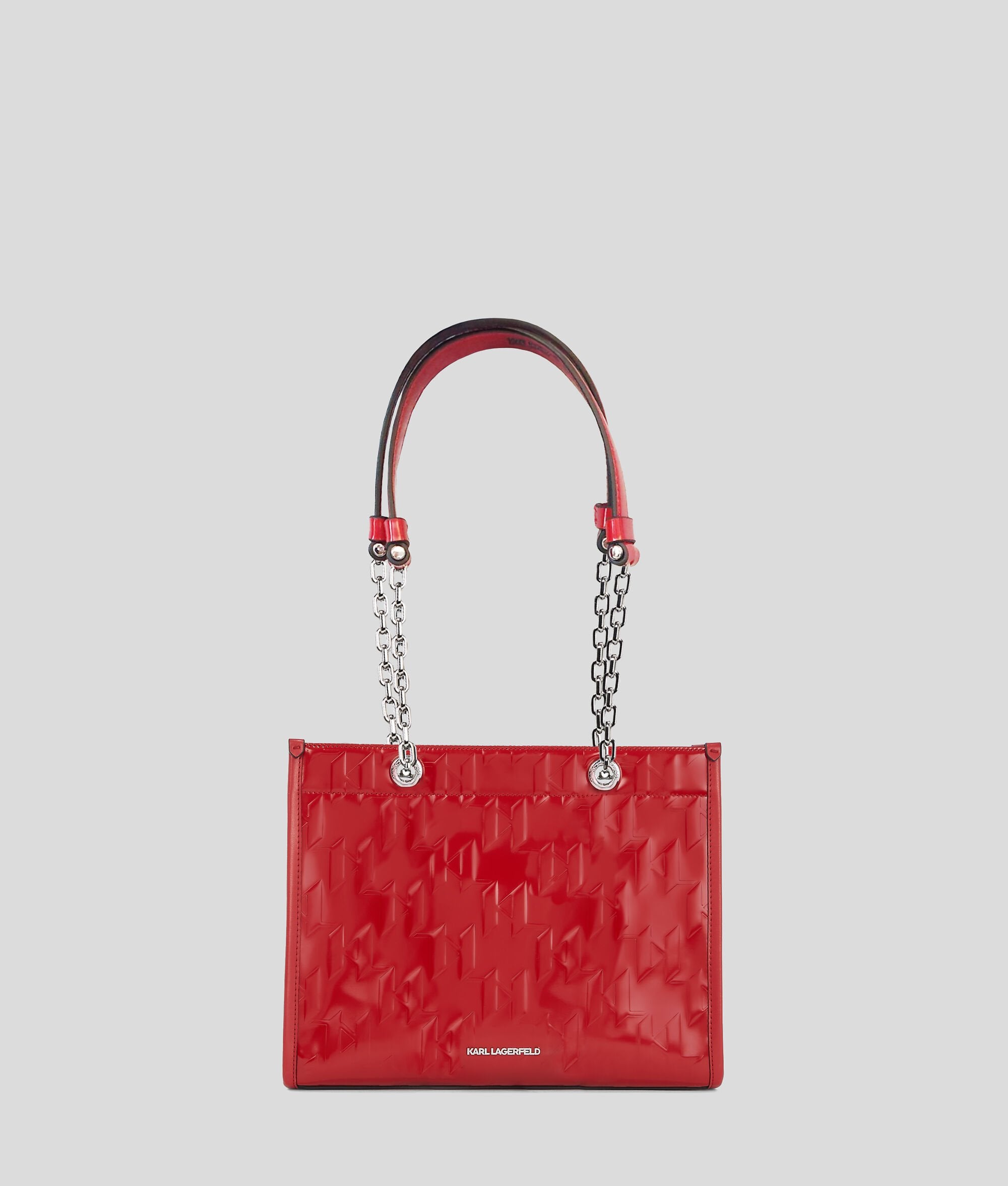 K/Skuare Shiny Medium Tote Bag Klassic Red Klassic Red