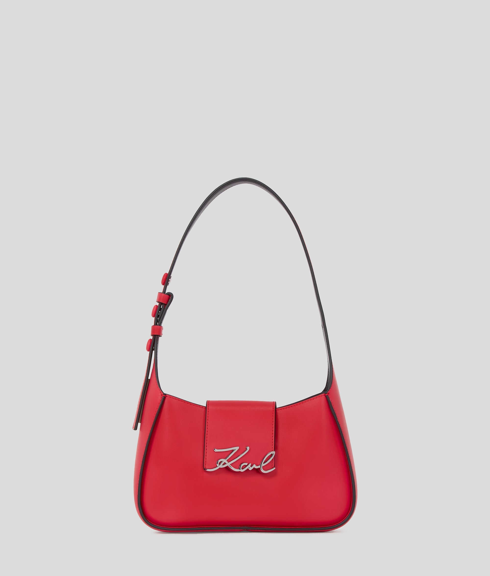 KarlLagerfeld Ksignature Small Shoulder Bag Hibiscus