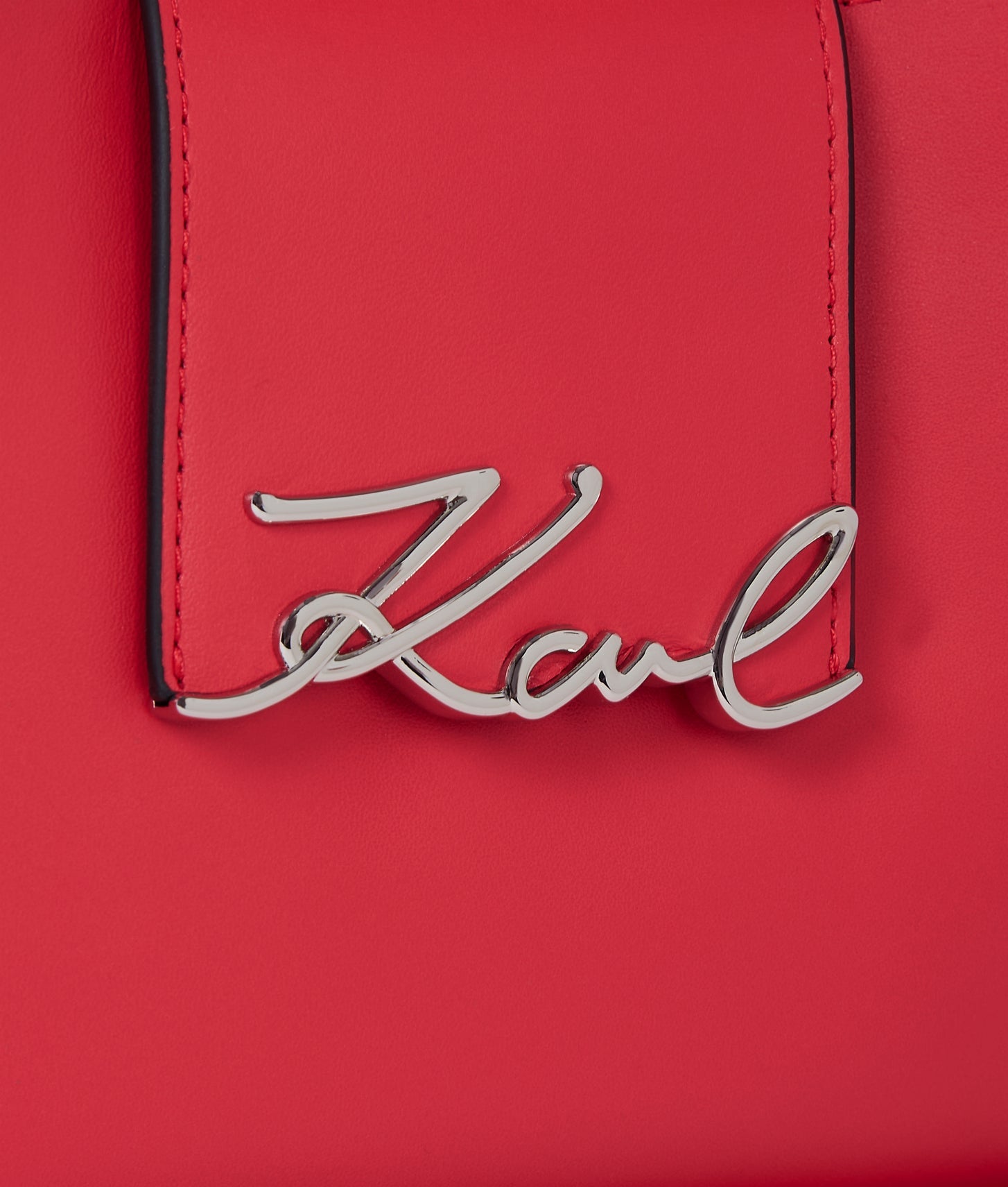 KarlLagerfeld Ksignature Small Shoulder Bag Hibiscus