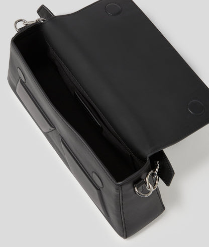 KarlLagerfeld Ikon K Shoulder Bag Black