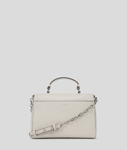 KarlLagerfeld Kautograph Top-Handle Crossbody Bag Cement
