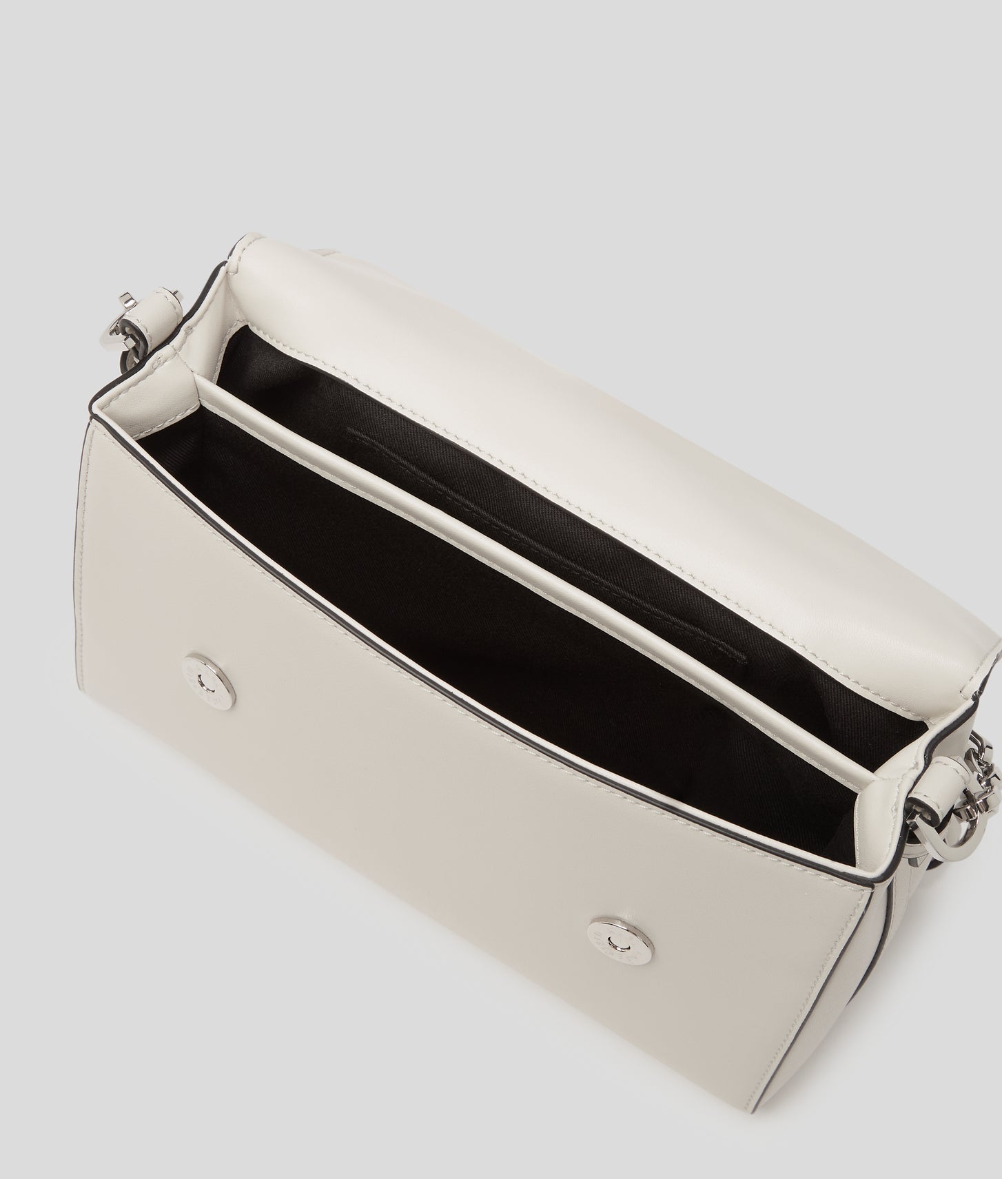 KarlLagerfeld Kautograph Top-Handle Crossbody Bag Cement