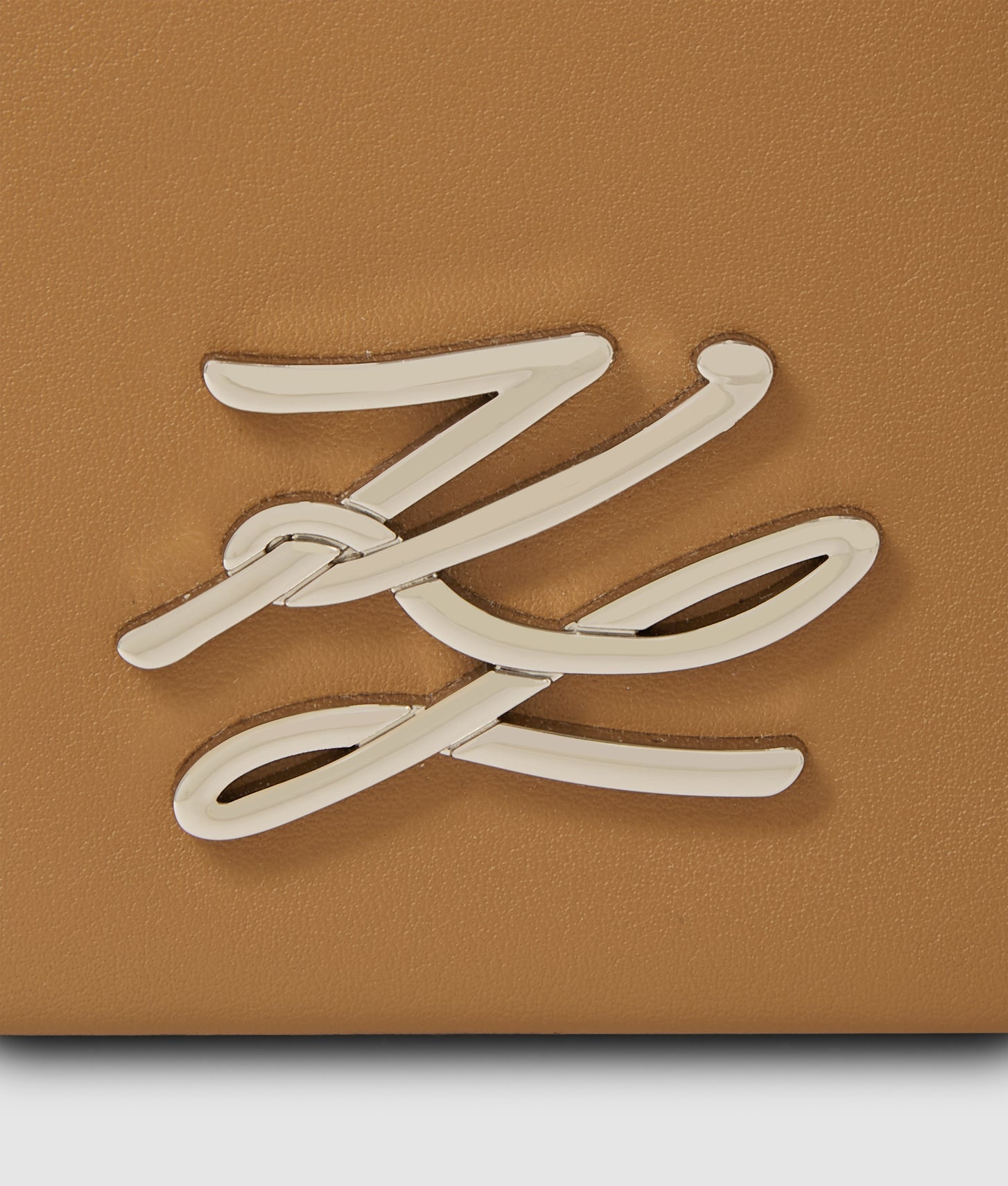 KarlLagerfeld Kautograph Crossbody Bag Caramel