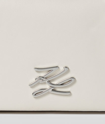 KarlLagerfeld Kautograph Crossbody Bag Cement