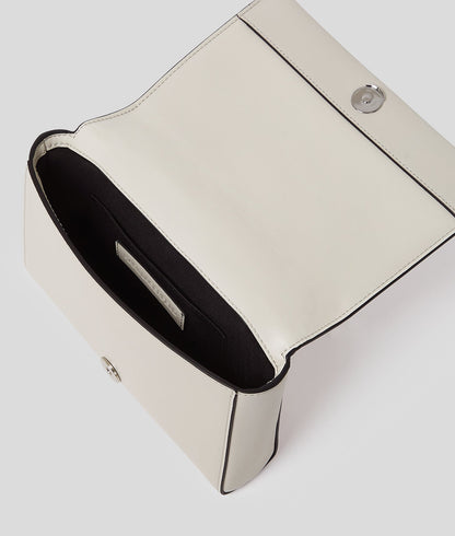 KarlLagerfeld Kautograph Crossbody Bag Cement