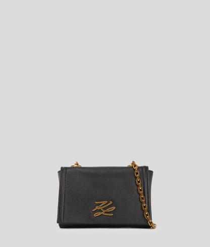 KarlLagerfeld Kautograph Crossbody Bag Black/Gold