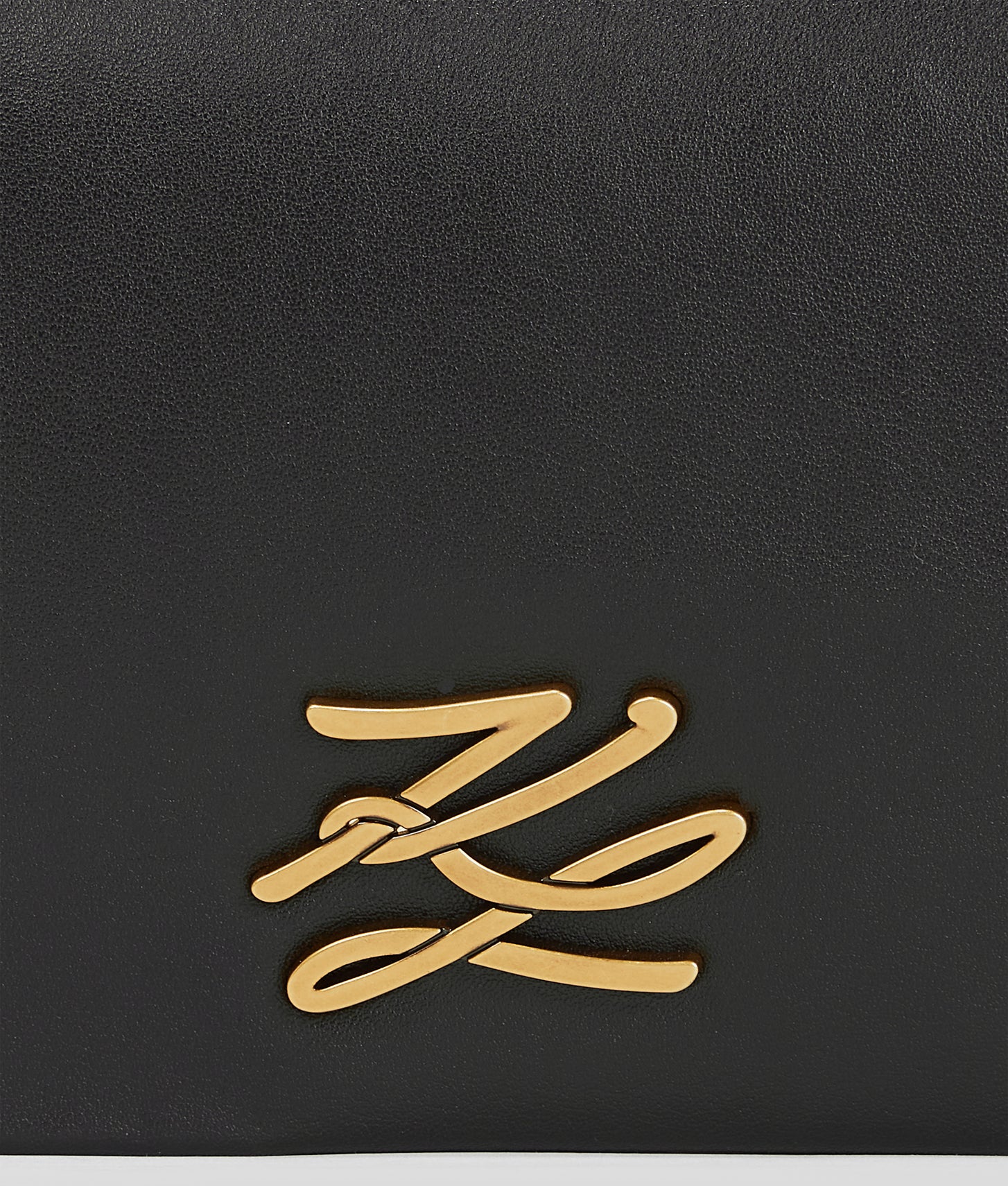 KarlLagerfeld Kautograph Crossbody Bag Black/Gold