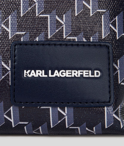 K/Voyage Small Tote Bag Navy Blue Monogram Navy Blue Monogram