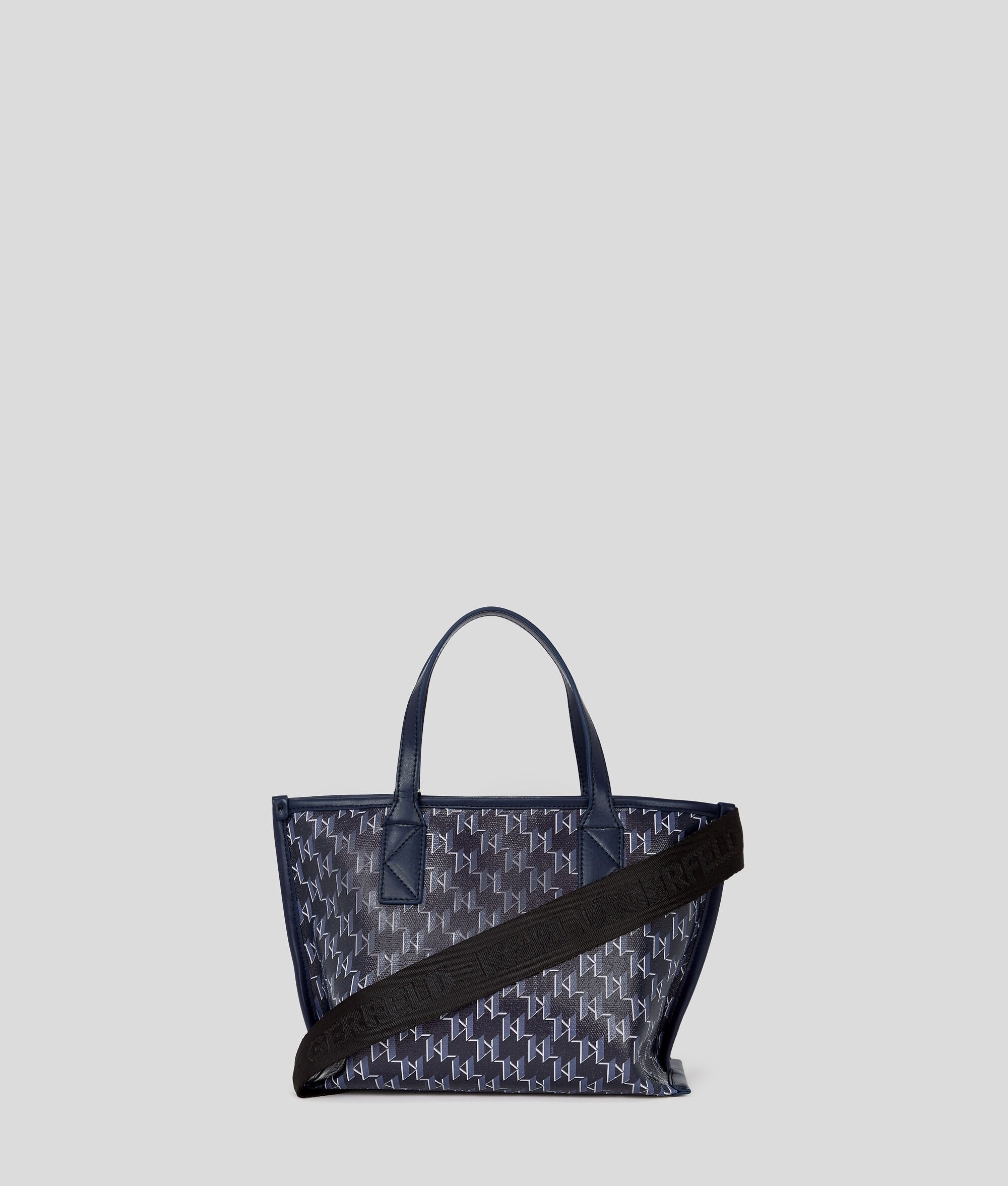 K/Voyage Small Tote Bag Navy Blue Monogram Navy Blue Monogram