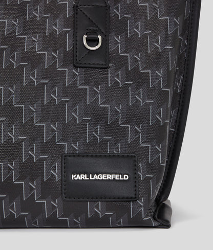 K/Voyage Small Tote Bag Black Monogram Black Monogram