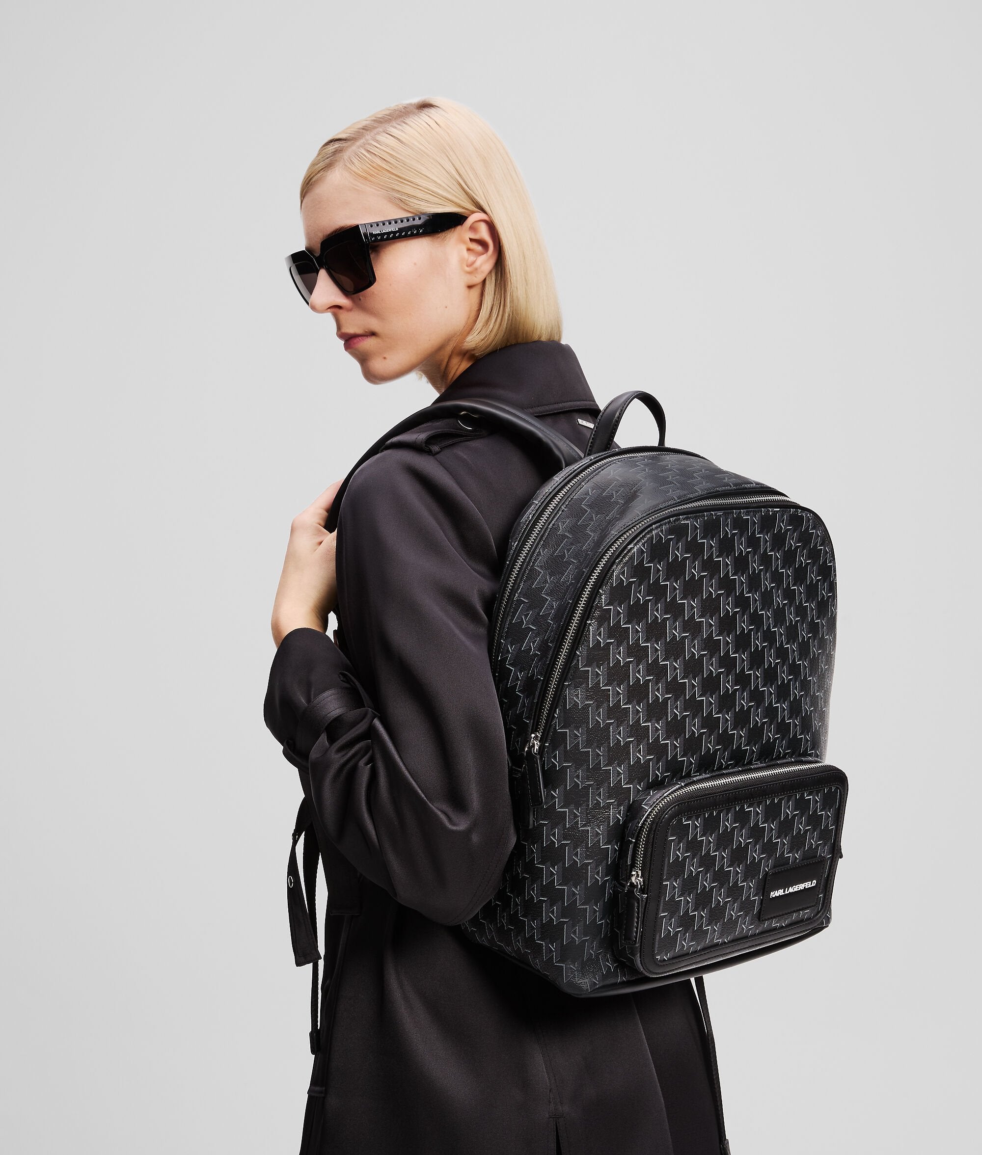 K/Voyage Backpack Black Monogram Black Monogram