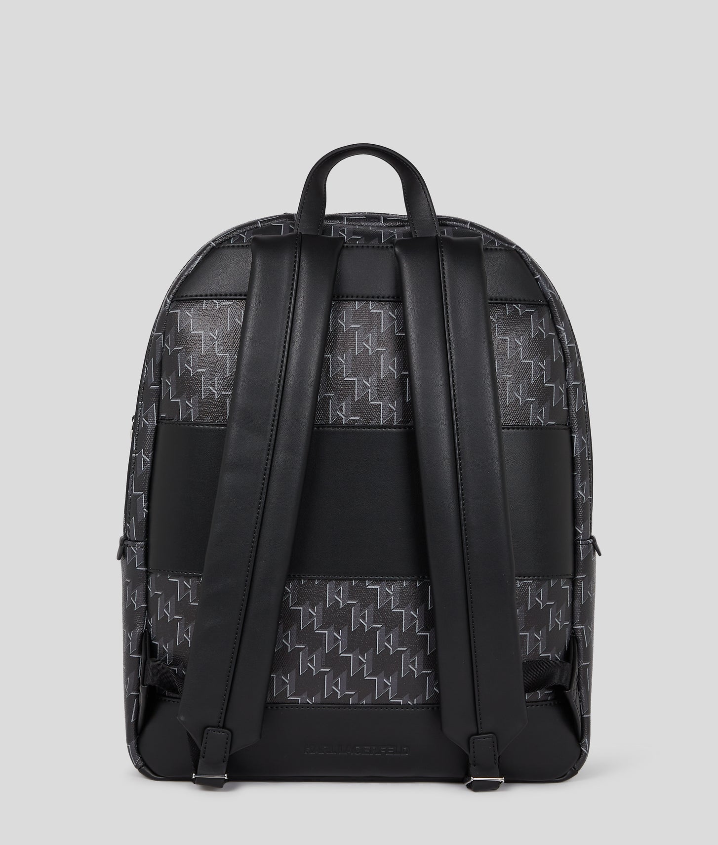 KarlLagerfeld Kvoyage Backpack Black Monogram
