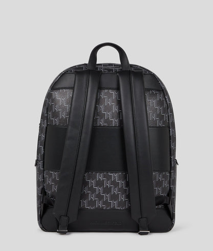 KarlLagerfeld Kvoyage Backpack Black Monogram