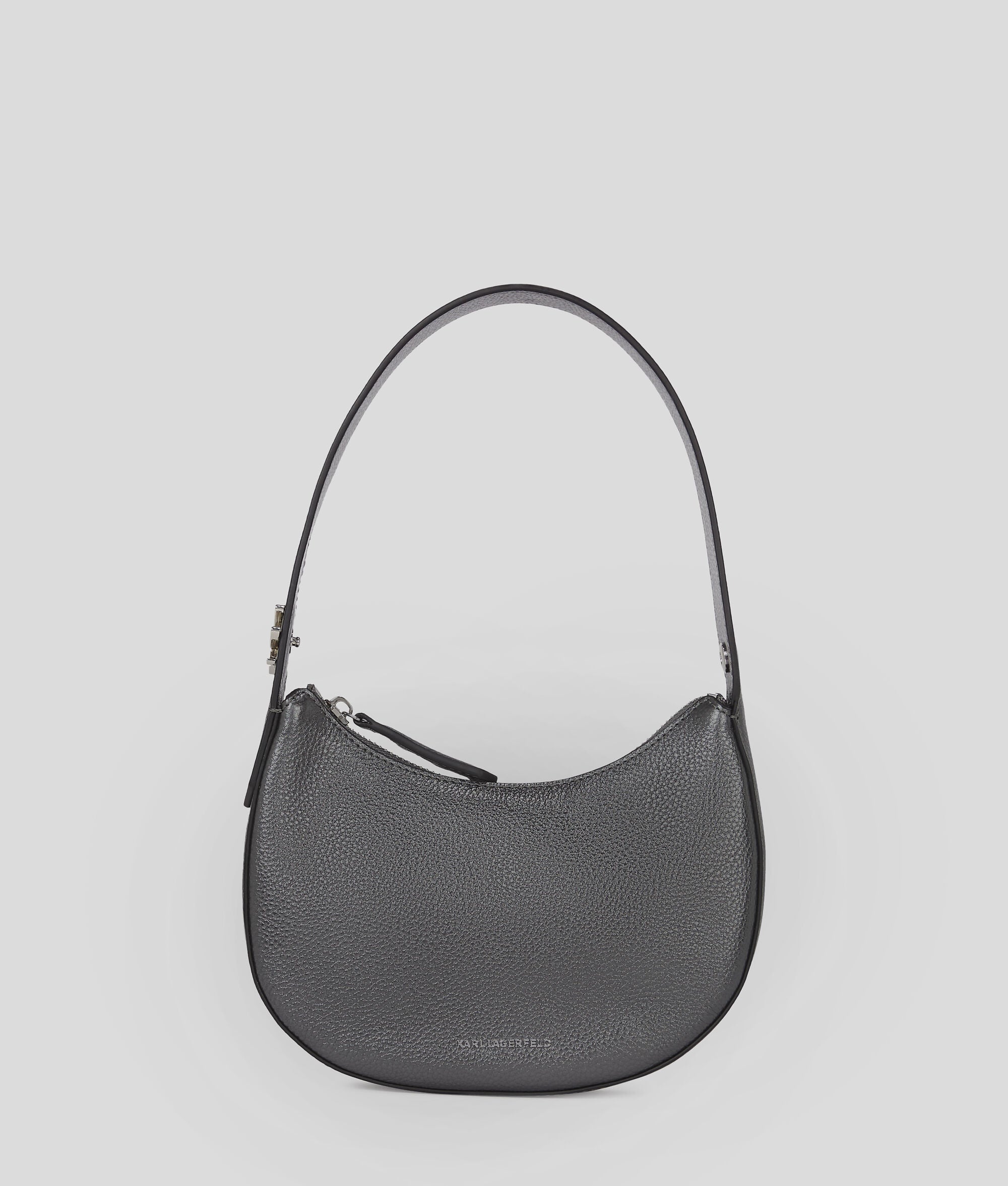 K/SoirŽe Metallic Top-Handle Bag Gunmetal Gunmetal