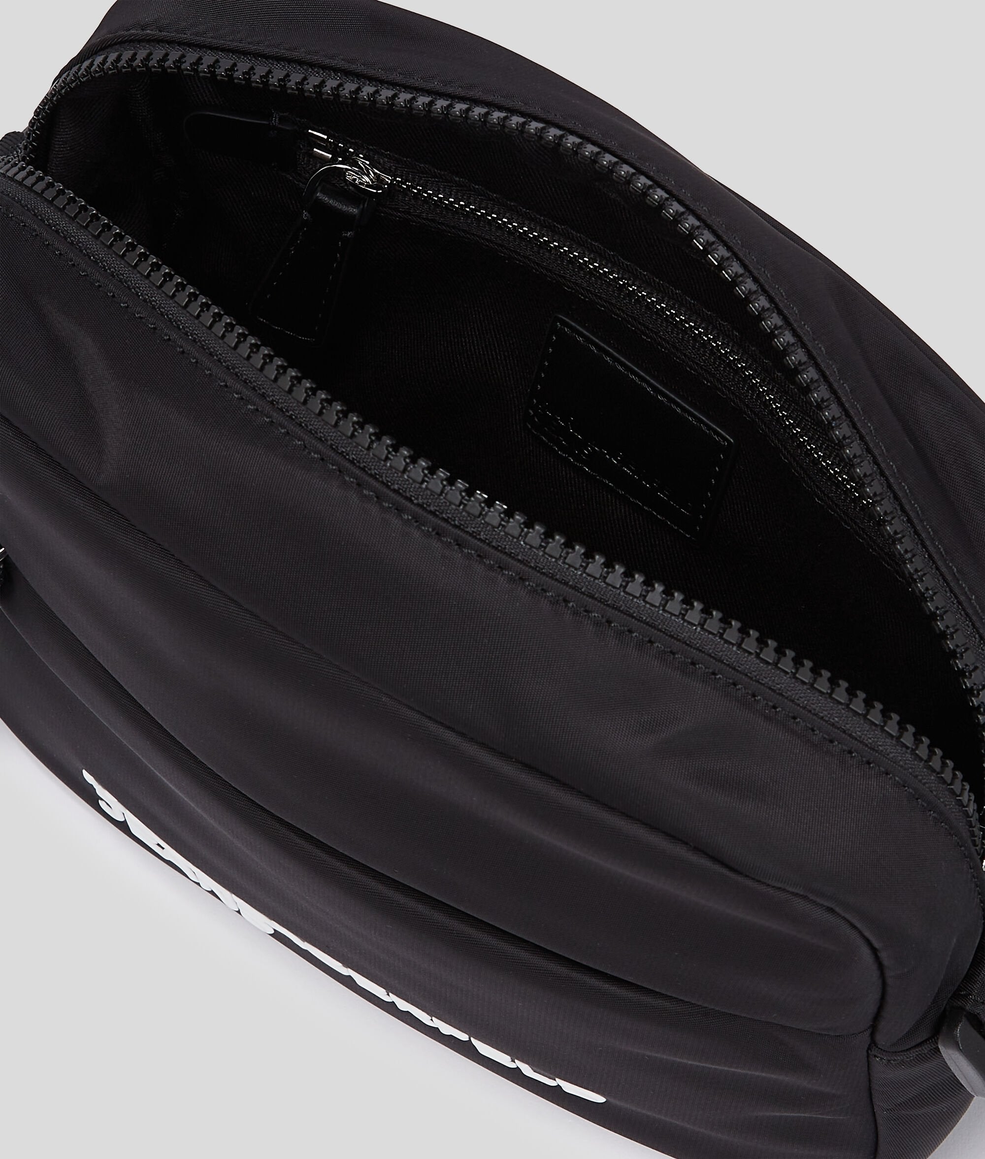 Nylon Crossbody Bag Black Black
