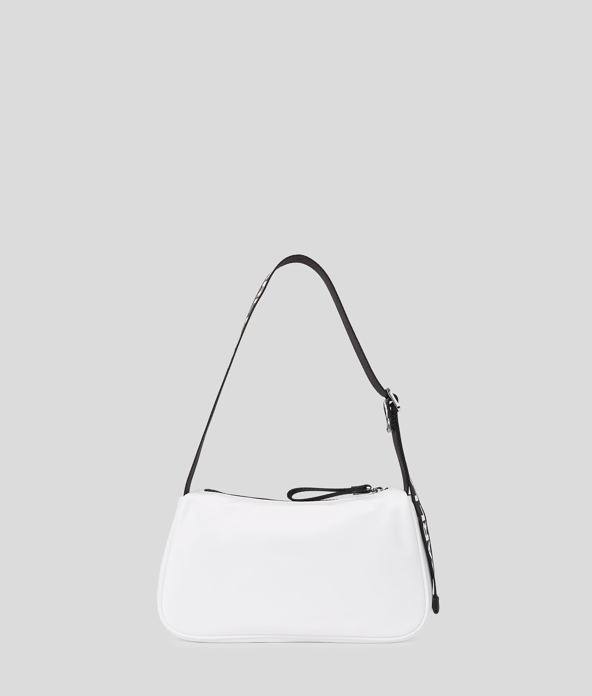 Nylon Shoulder Bag White White