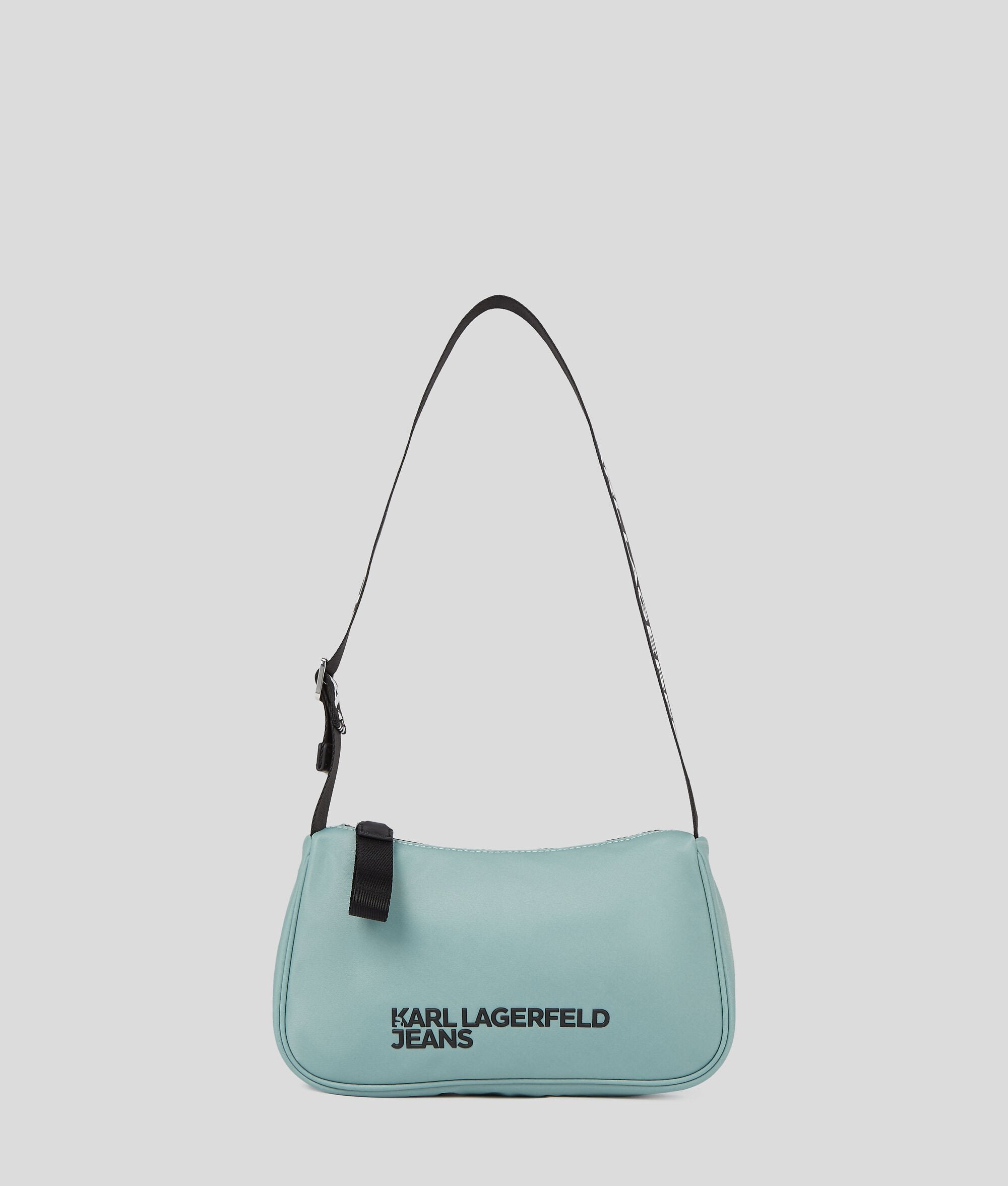 Nylon Shoulder Bag Granite Green Granite Green