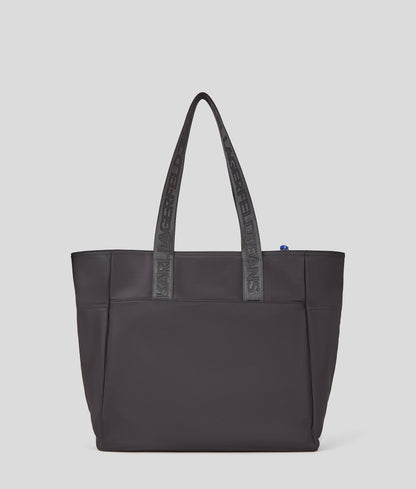 Street Nylon Tote Bag Black Black