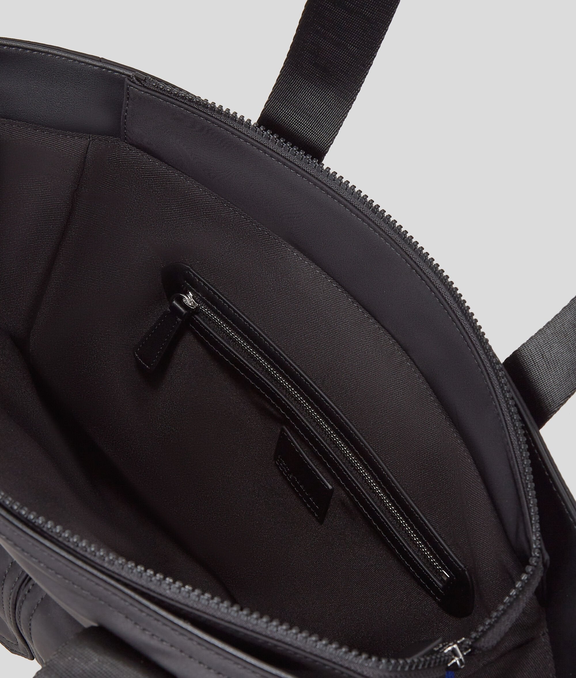 Street Nylon Tote Bag Black Black