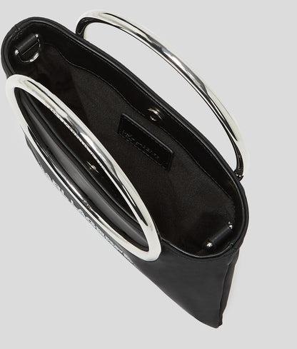 Satin Party Bag Black Black