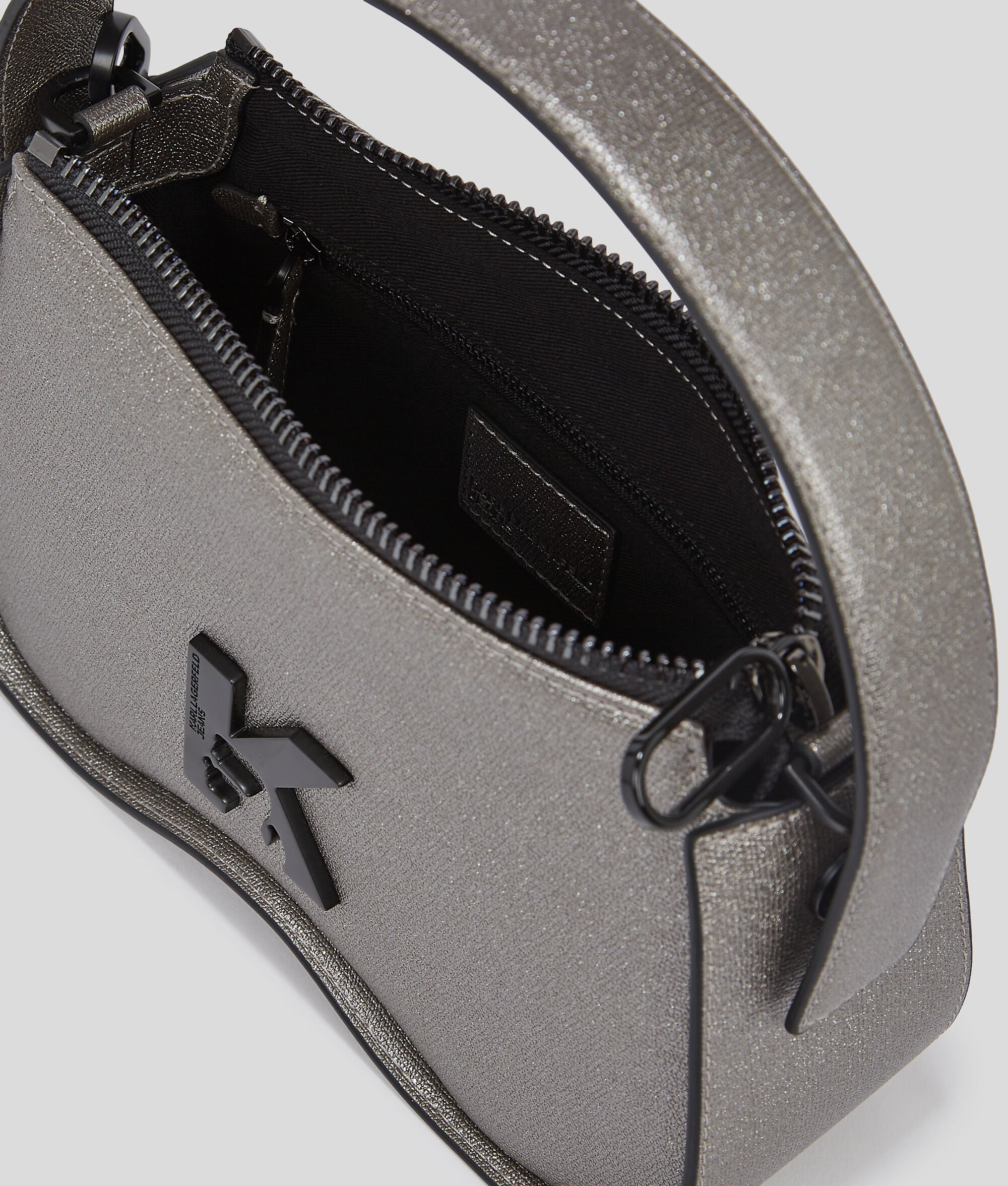 Sunglass Top Handle Bag Gunmetal Gunmetal
