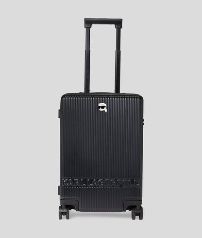KarlLagerfeld Ikon Hard-Shell Trolley Case Black