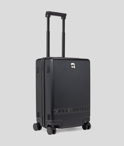 KarlLagerfeld Ikon Hard-Shell Trolley Case Black