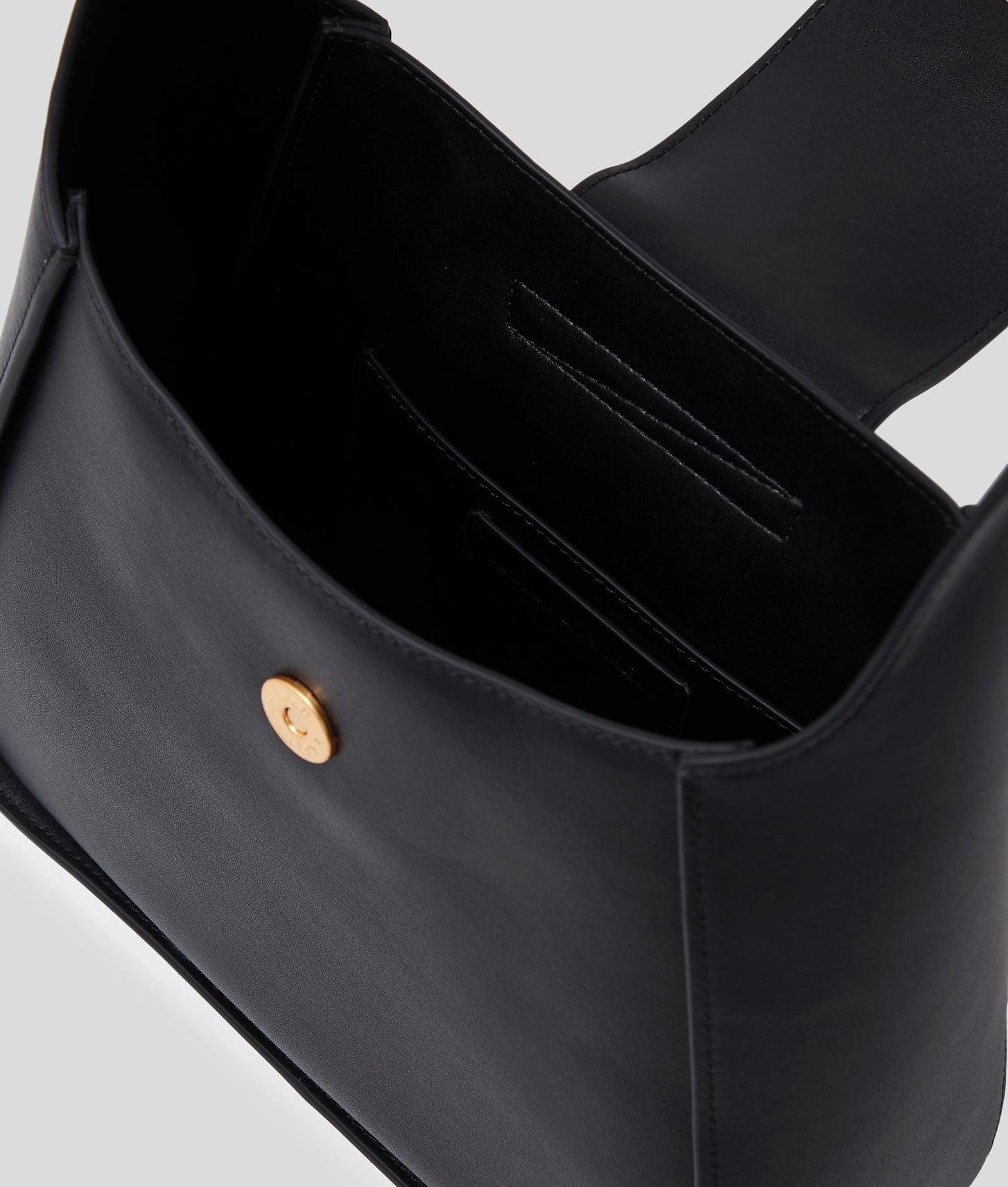 KarlLagerfeld Ksignature Hobo Bag Black